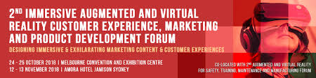 2nd Immersive AR and VR Customer Experience, Marketing and Product Development Forum