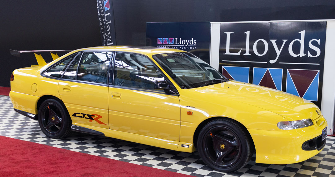 This Holden HSV VS model GTSR, from 1996, had only showroom kilometres on it and it made a staggering $750,000 at auction.