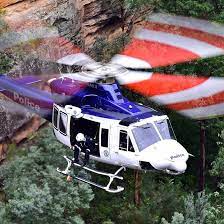 NSW PolAir helicopter in action. Will PolAir take on non-police pilots? Image: PolAir.