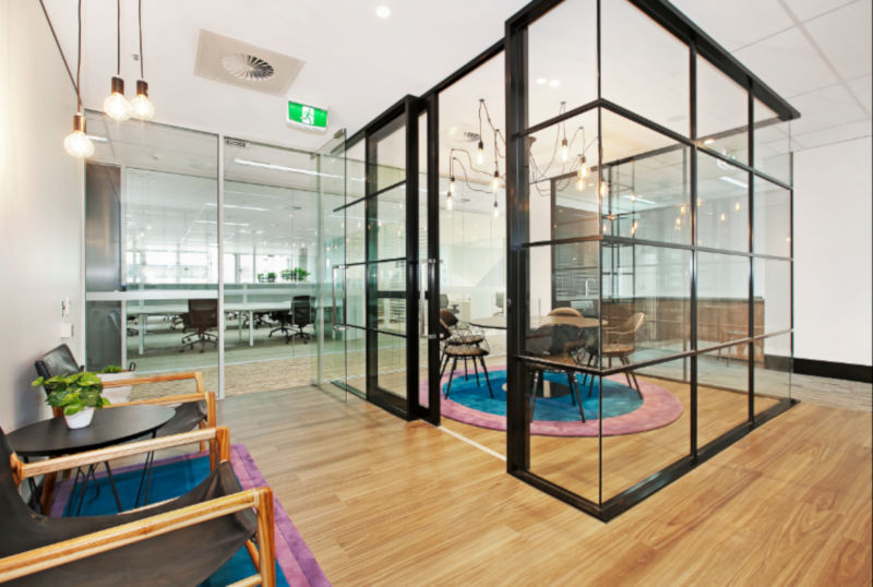 Brisbane office style: @Workspaces is seeing a surge in demand from people getting away from working at home.