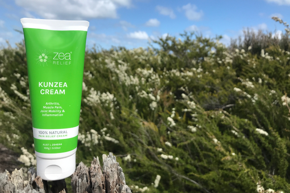 Zea Relief's Kunzea cream.