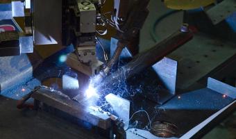 Nordon Cylinders robotic welding system.