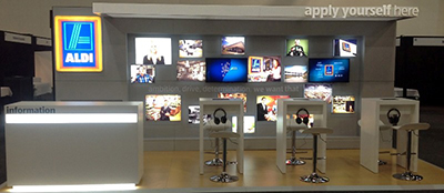 Smart use of digital tech for Aldi.