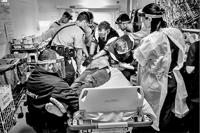Gary Ramage's image of a young man being treated for psychosis at the Royal Perth Hospital Emergency Department won the News Corp. photographer the 2015 Nikon-Walkley Photo of the Year accolade.