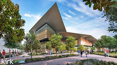Artist's impression of the JCU Townsville Technology Innovation Complex.