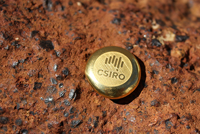 CSIRO gold ingot, produced through its new cyanide-free process.