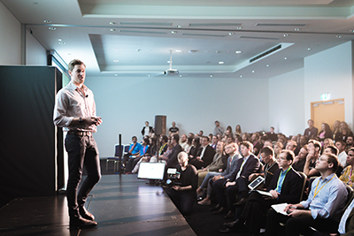 River City Labs Startup Invest event concluded the Myriad Festival.