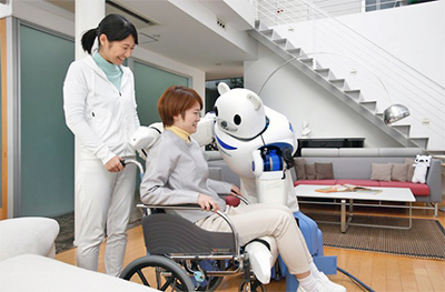 Japanese helper robots were at Innorobo 2015.