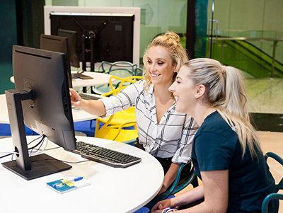Customers sit with Wintergarden's 3D Print Shop staff to custom-design and manufacture their jewellery choices.