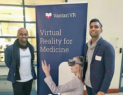 Vantari VR's co-CEOs Dr Vijay Paul (left) and Dr Nishanth Krishnananthan.