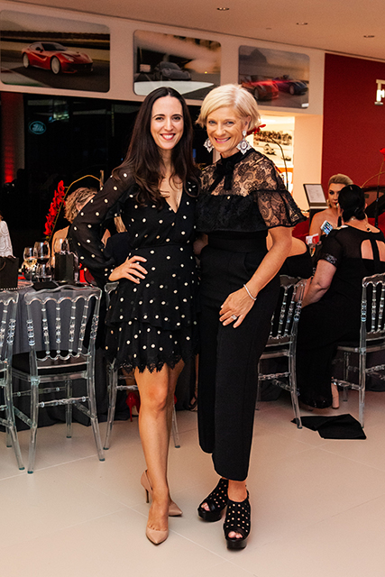 Carly Brown and Marisa Vecchio get fashionable while raising funds for Women's Legal Service.