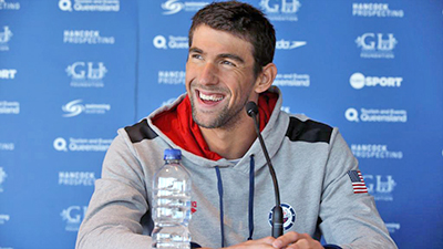 Michael Phelps.