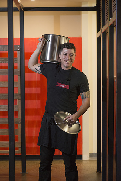 Pete Timbs does the heavy lifting for his Rolld franchises.