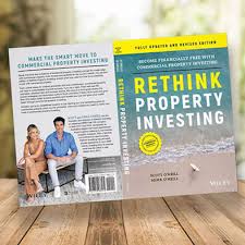 Scott and Mina O'Neill's book cover, Rethink Property Investing.