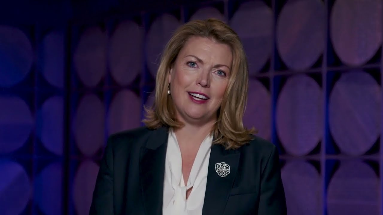 Sharon Pickering, the Monash University vice chancellor and president, announces the innovative Monash Ventures and the Monash Ventures Pre-Seed Fund. Image: Monash University.