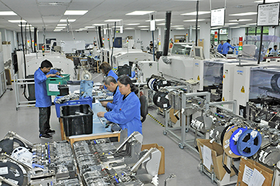 Inside the hi-tech, high innovation Nautech factory in Brisbane.