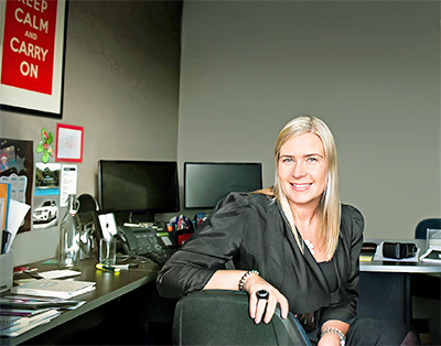 Sue-Ellen Watts believes in making progress by venturing into areas her business competitors will not go.