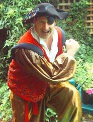 When he is not writing, Ken Williams is a failed pirate.