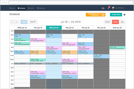 Behind the scenes, OneFitStop present a range of management and financial tools.