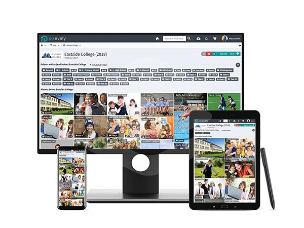 Pixevety helps families and schools organise photo resources and protect privacy.