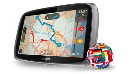 TomTom offers GPS navigation in 46 countries.