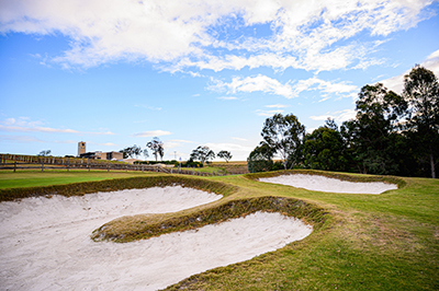 It may have the feel of the Loire Valley, but this Hunter Valley course at The Vintage Gold Club is Greg Norman-designed.