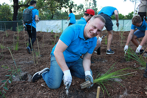 Hilton Brisbane general manager Chris Partridge on a rather different hospitality mission.
